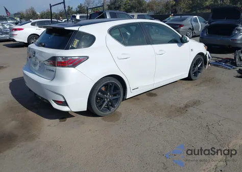 2015 Lexus Ct 200H из США, поврежденный, VIN JTHKD5BHXF2249690